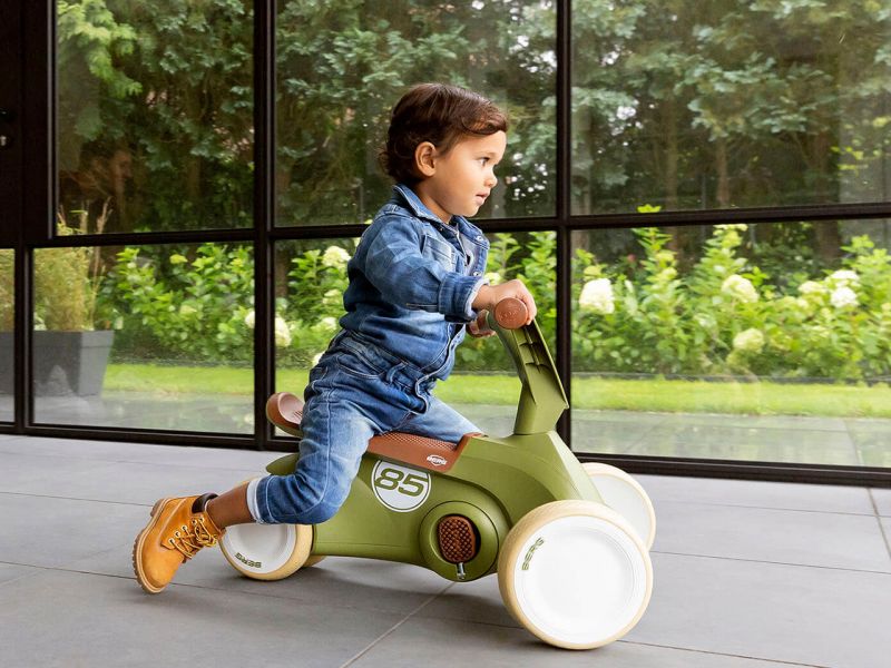 gokartwelt berg go spar x rutschauto retro green Auf vier Rädern die Welt entdecken: BERG GO für Kleinkinder ab 1 Jahr