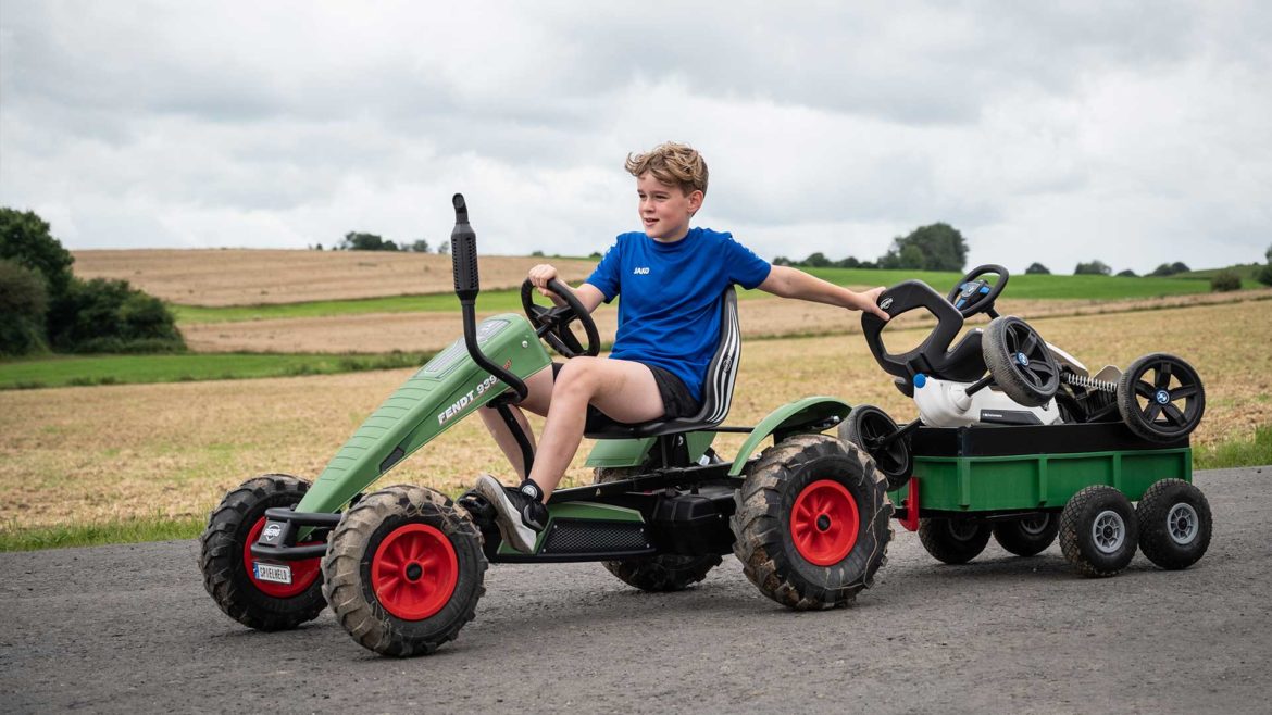 Gokarts für Landkinder: das BERG Fendt XXL BFR Pedal-Gokart