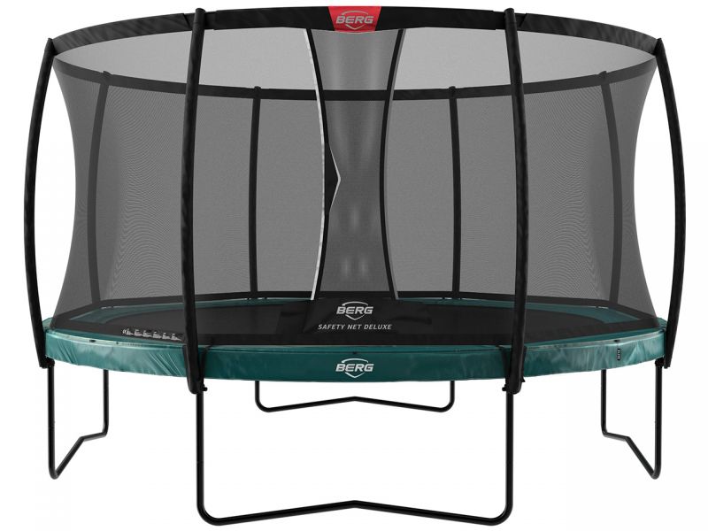 berg trampolin elite green 330 inkl sicherheitsnetz Empfehlenswerte BERG Trampoline & PlayBase Klettergerüste