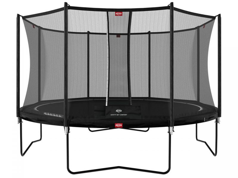 berg trampolin favorit regular 380 black inkl sicherheitsnetz comfort 622f2d152ce74 BERG Trampolin Favorit Regular 380 Black inkl. Sicherheitsnetz Comfort