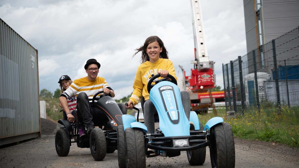 Volle Kraft voraus mit dem BERG Hybrid Gokart!