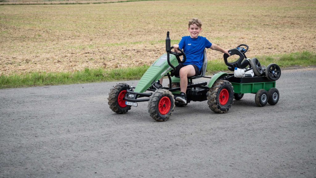 Traktoren für Kinder: das BERG XL Fendt BFR Pedeal-Gokart.