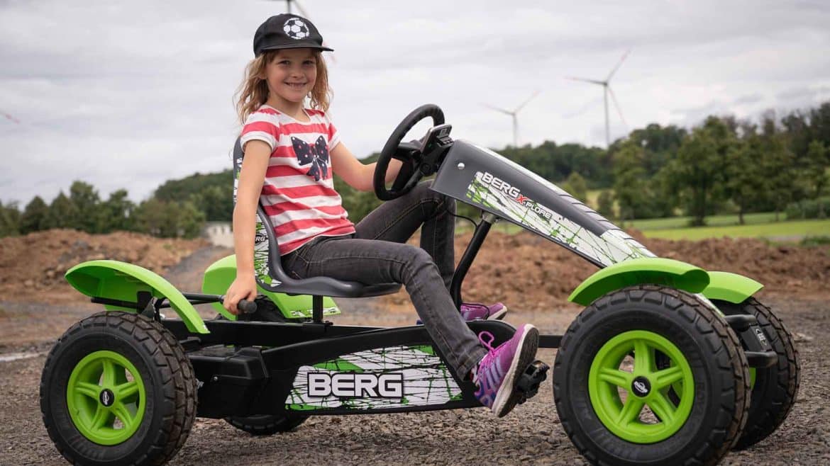 BERG X-Plore BFR Pedal-Gokart mit Offroad-Gokartreifen