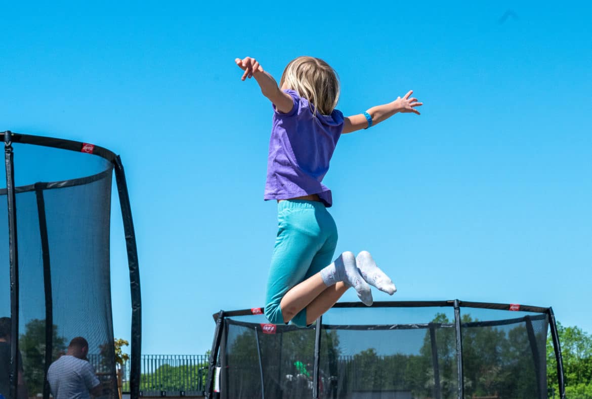 Trampoline testen