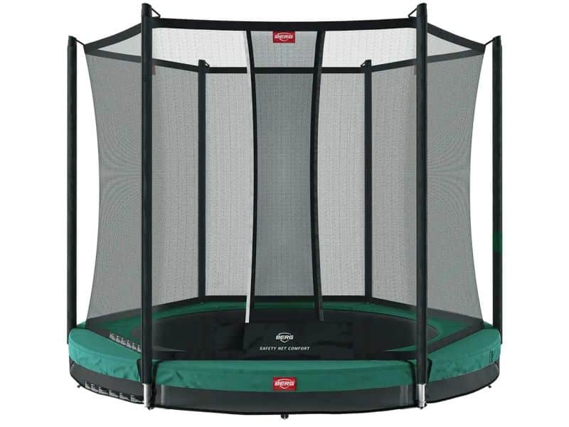 berg trampolin favorit inground 330 green inkl sicherheitsnetz comfort 679ab1f505cf7 Empfehlenswerte BERG Trampoline & PlayBase Klettergerüste