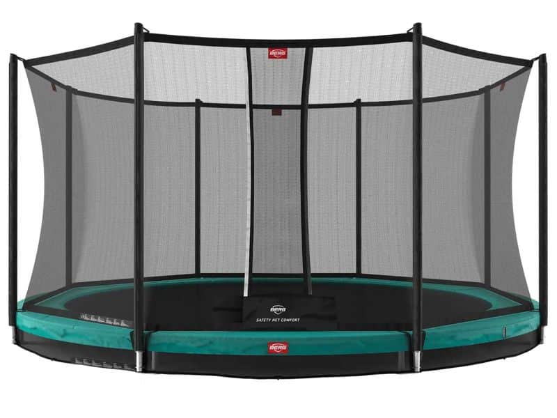 berg trampolin favorit inground 430 green inkl sicherheitsnetz comfort 679ab1f17b4dd Empfehlenswerte BERG Trampoline & PlayBase Klettergerüste