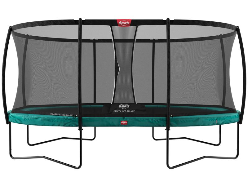 berg trampolin grand champion regular 350 green inkl sicherheitsnetz Empfehlenswerte BERG Trampoline & PlayBase Klettergerüste